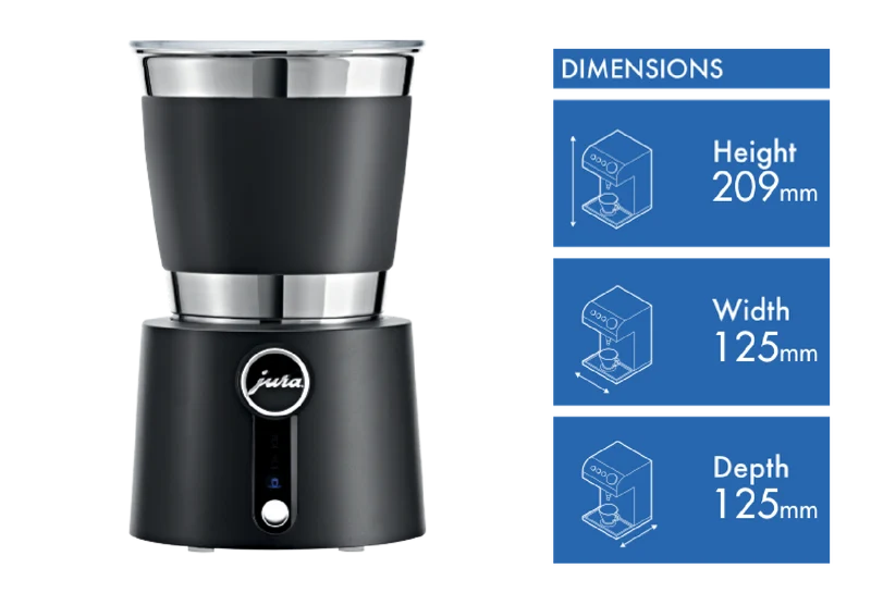 JURA Automatic Milk Frother Hot & Cold