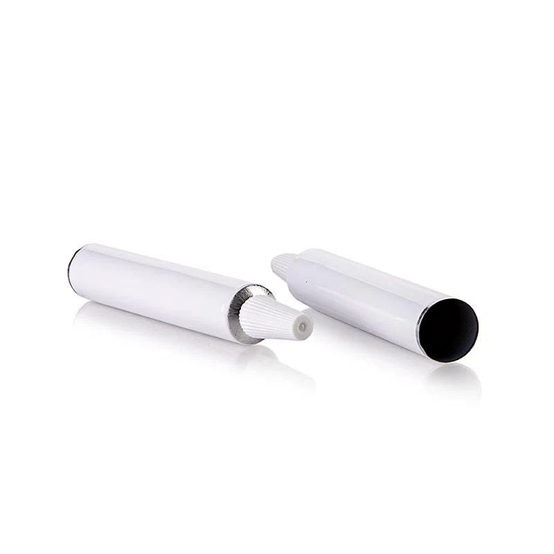 Tube zum Befüllen, weiß, 7ml, ohne Inhalt, 100 % Chef, 10 St