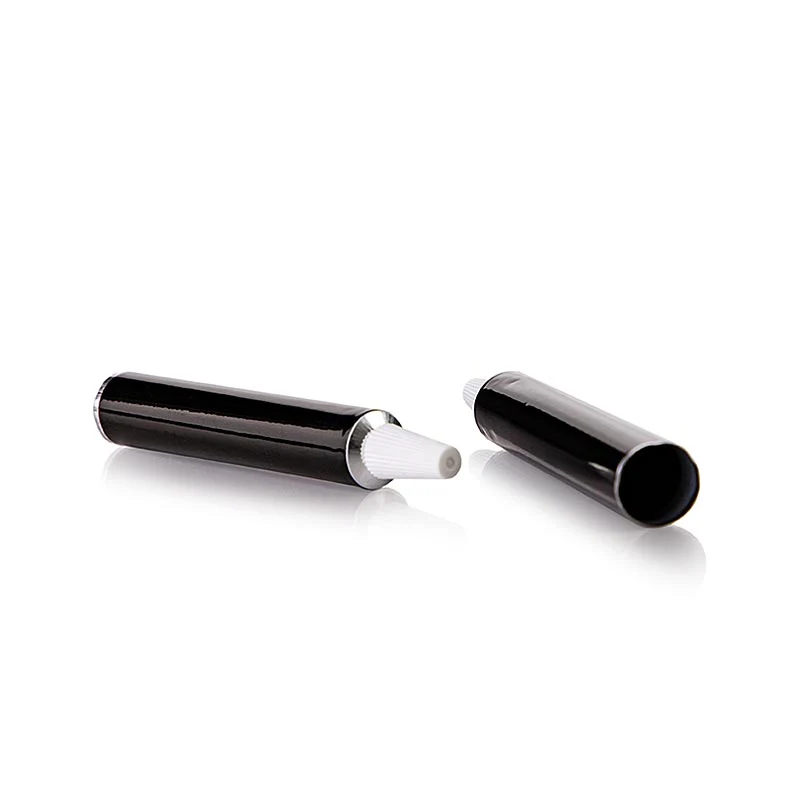 Tube zum Befüllen, schwarz, 7ml, ohne Inhalt, 100 % Chef, 10 St