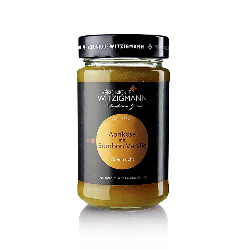 Veronique Witzigmann - Aprikose mit Bourbon Vanille - Fruchtaufstrich, 225 g