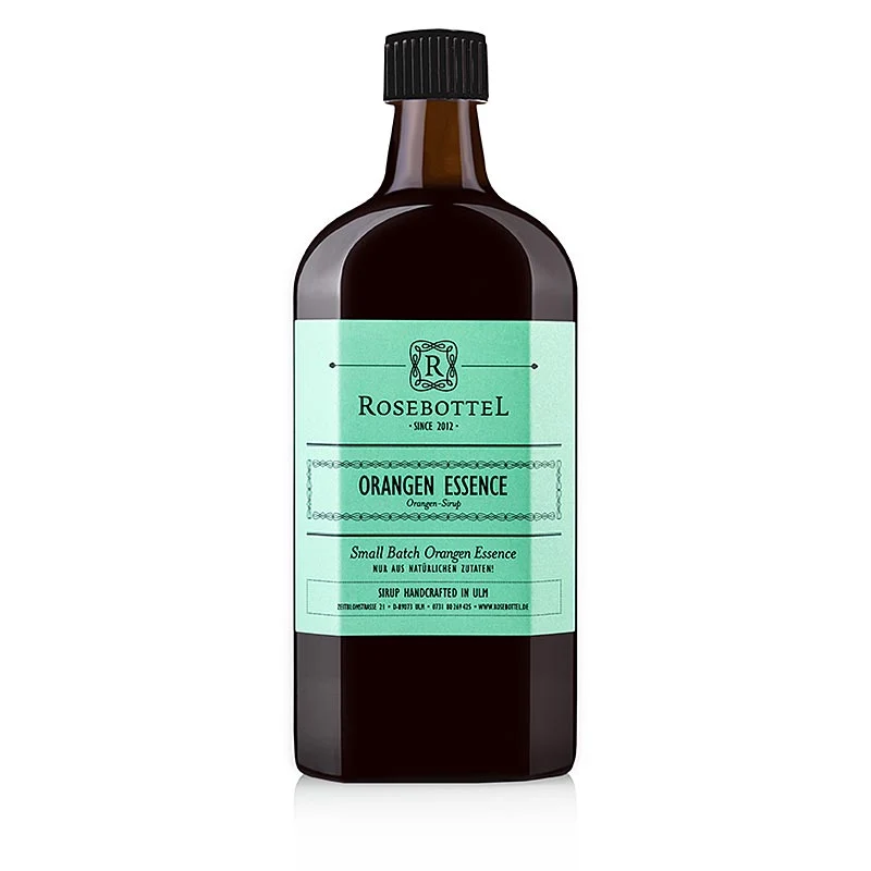 Rosebottel Orangen Essence (Essenz) Sirup, 500 ml