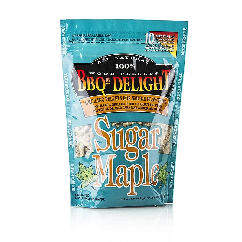 Grill BBQ - Räucherpellets aus Ahornholz, 450 g