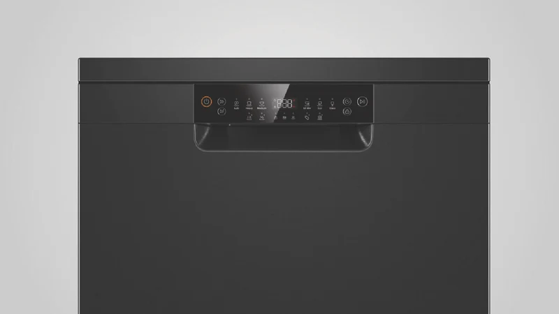 Haier 500 Series Freestanding Dishwasher, Black