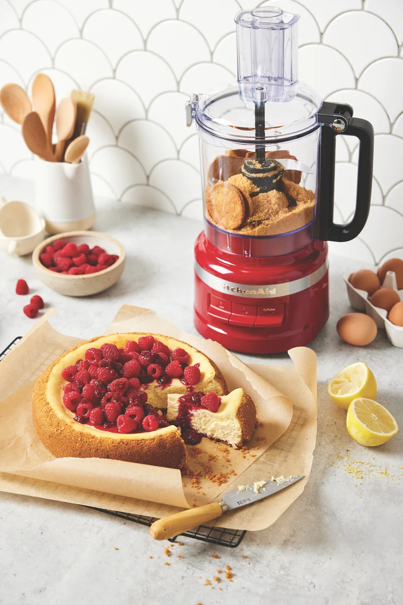 KitchenAid 9 Cup 1L Food Processor Empire Red