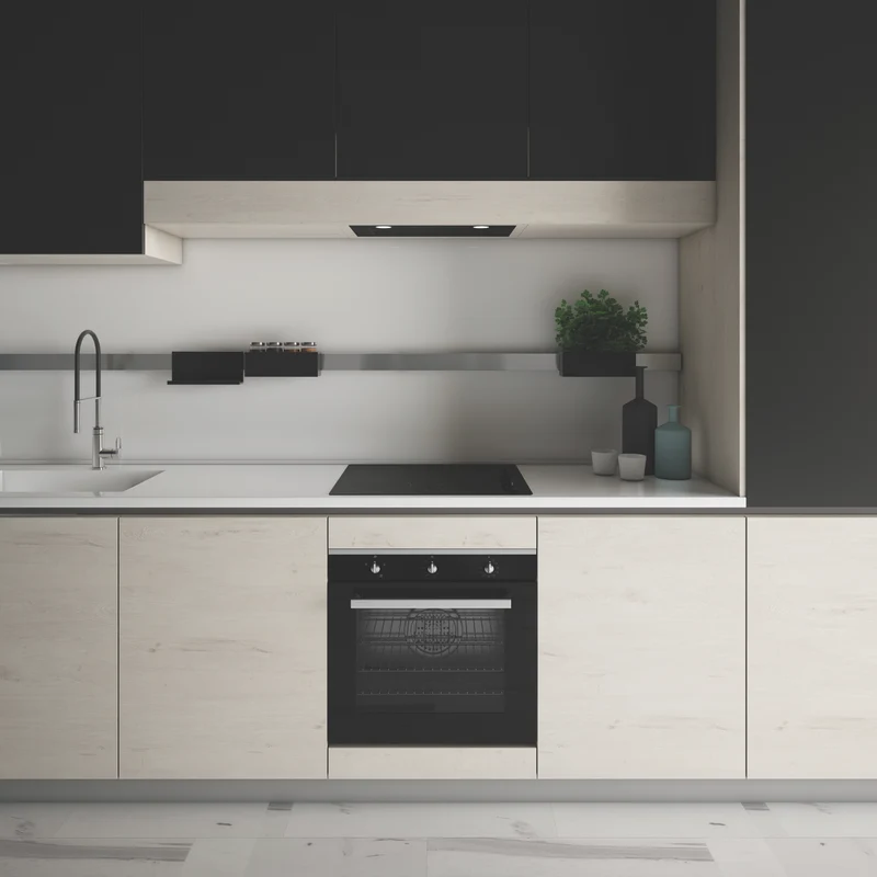 Omega 52cm Undermount Rangehood, Matte Black