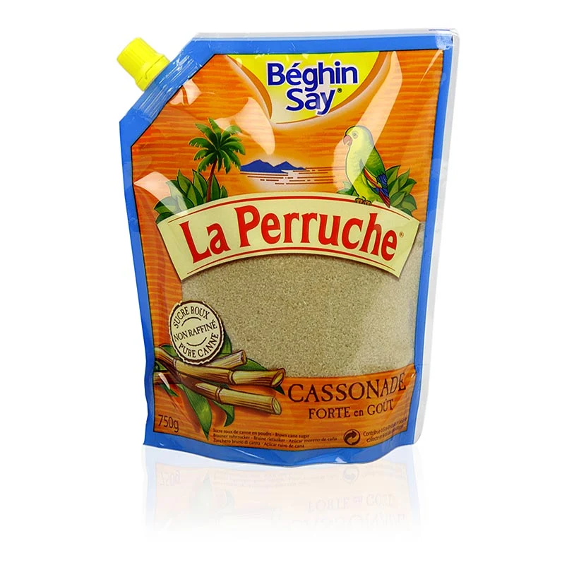 La Perruche - Rohr-Zucker, braun, lose, 750 g