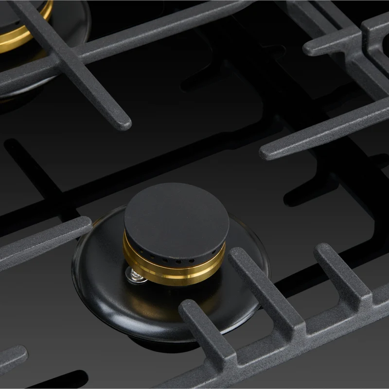 Omega 90cm Gas on Glass Cooktop
