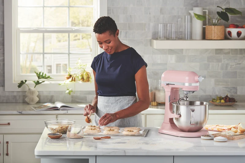 KitchenAid 6.6L Bowl Lift Stand Mixer Dried Rose