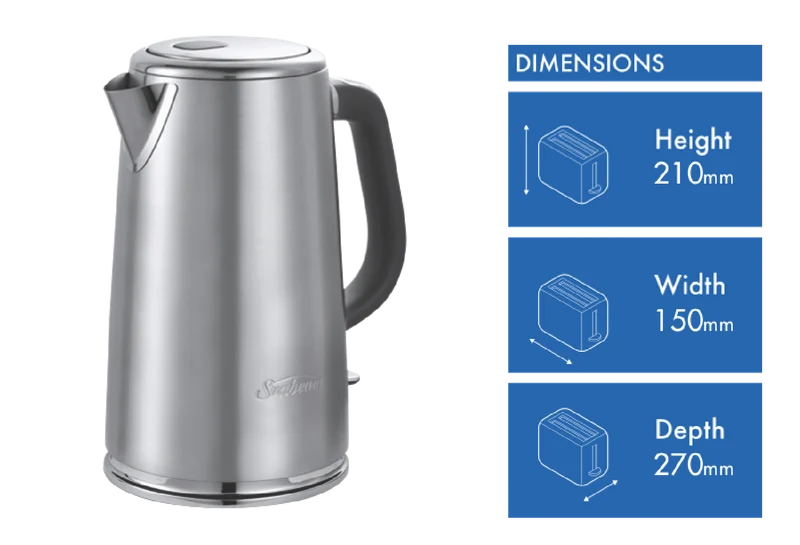 Sunbeam Arise Collection Stainless Steel Kettle