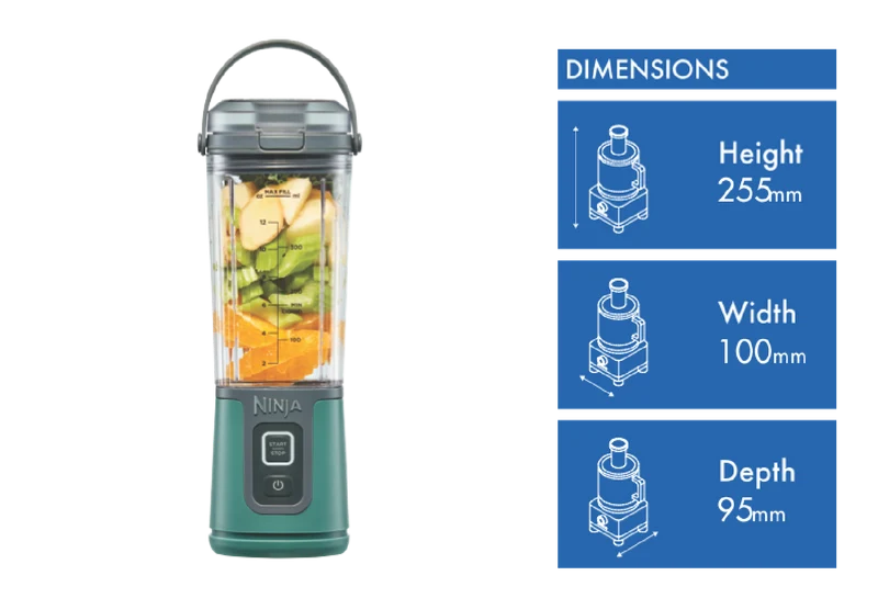 Ninja Blast Portable Blender Forrest Green