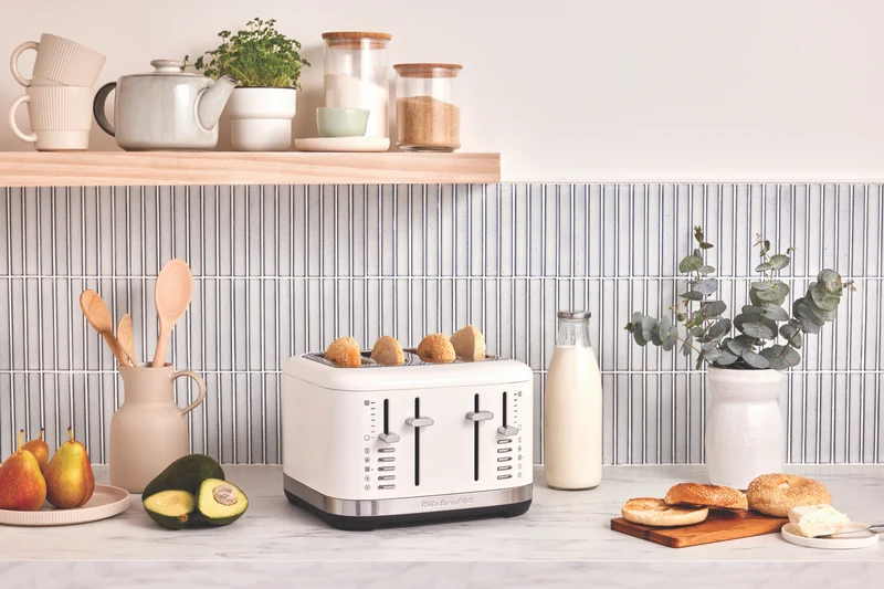 KitchenAid 4 Slice Toaster Porcelain White