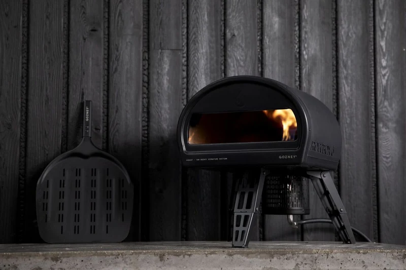 Gozney Roccbox Pizzaofen Basis-Paket mit Abdeckhaube