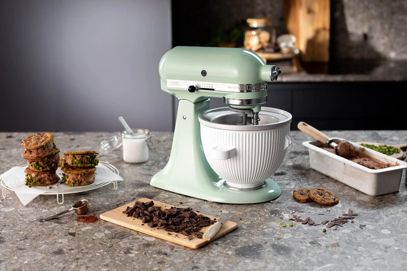 KitchenAid 4,8 L 5KSM175 Artisan Küchenmaschine Pastalover mit 3-in-1 Nudelvorsatz