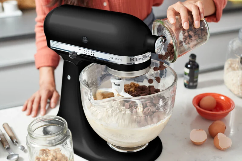KitchenAid 4,8 L 5KSM175 Artisan Küchenmaschine Pastalover mit 3-in-1 Nudelvorsatz