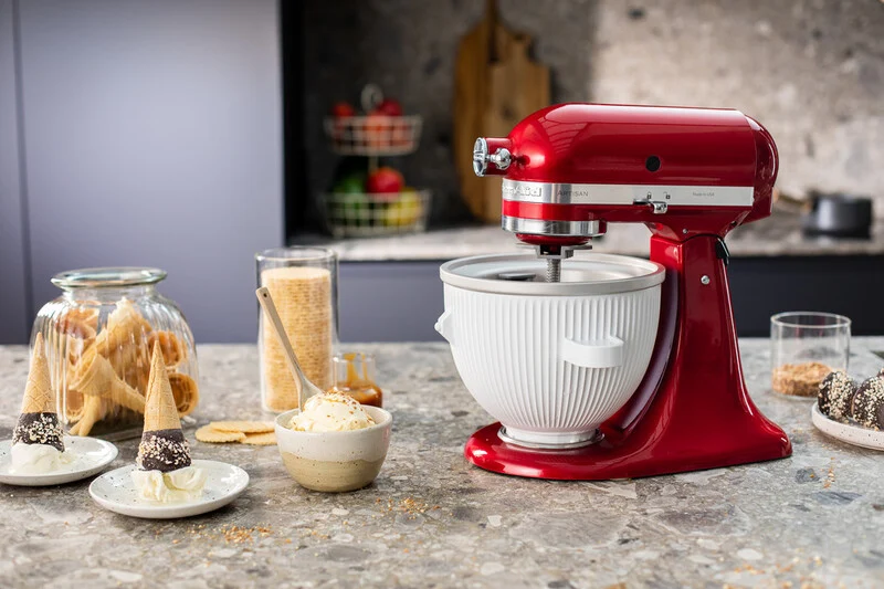 KitchenAid 4,8 L 5KSM175 Artisan Küchenmaschine Pastalover mit 3-in-1 Nudelvorsatz