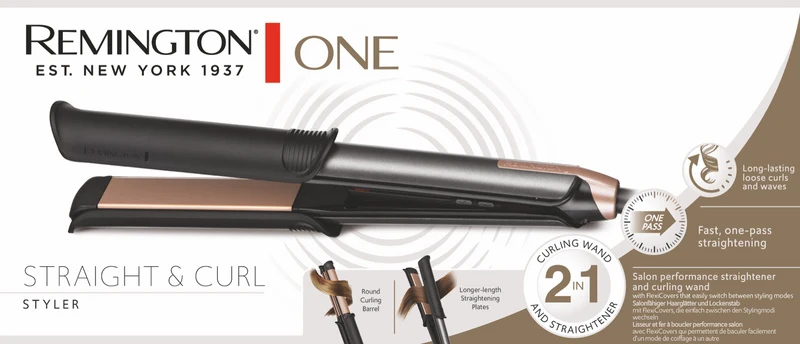 Remington One Straight And Curl Styler