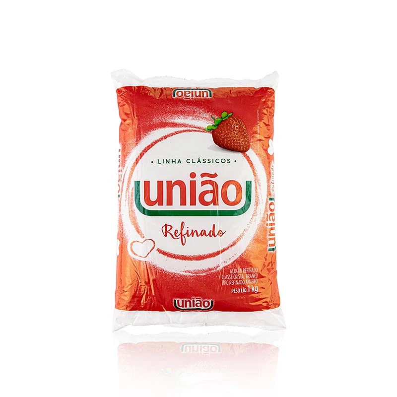 SUCOs DO BRASIL - Weißer Rohrzucker, aus Brasilien für Cocktails, Fa. União, 1 kg