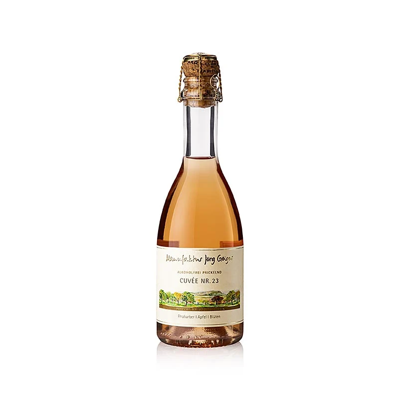 Jörg Geiger Alkoholfrei Prickelnd "Cuvée 23", 375 ml