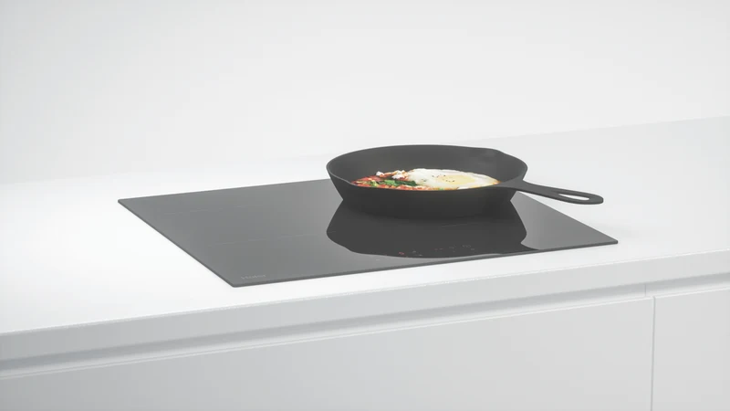 Haier 60cm Electric Cooktop Black
