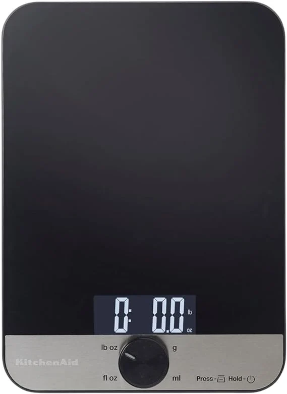 KitchenAid digitale Waage mit Glasplatte