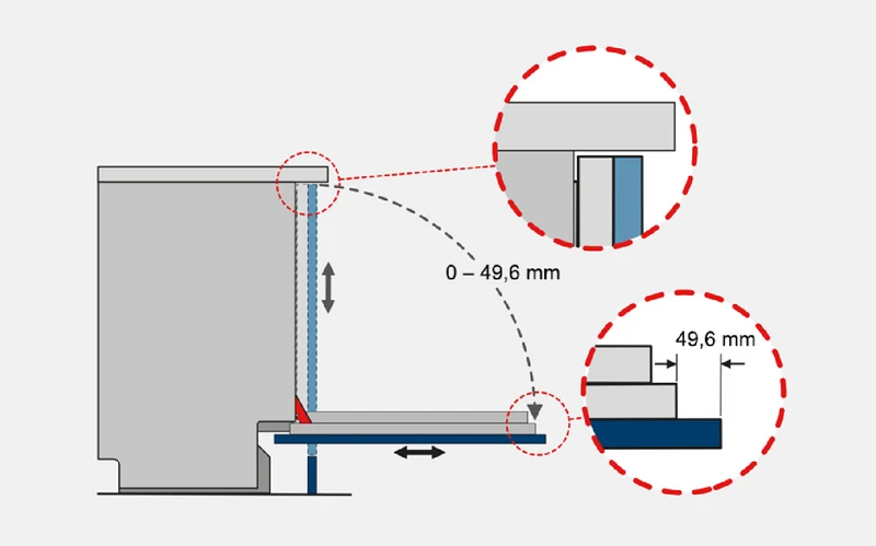 Bosch Series 8 60cm Fully Integrated Dishwasher Tall Tub