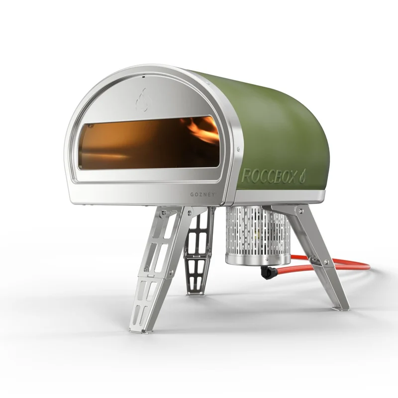 Gozney Roccbox Pizzaofen mit Abdeckhaube