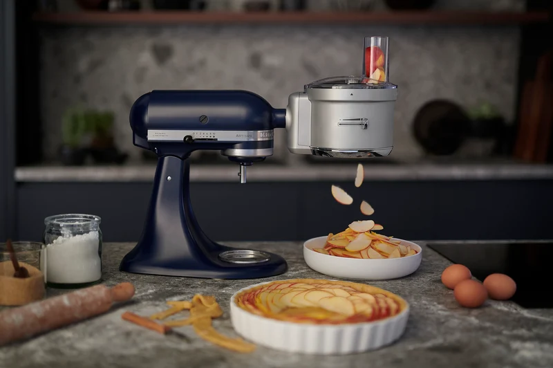 KitchenAid Scheibenadapter zur Raspel- und Juliennescheibe zum Food Processor Vorsatz 5KSM2FPA