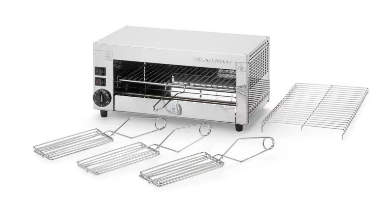 Milantoast Infrarotgrill Toaster, mit 3 Zangen