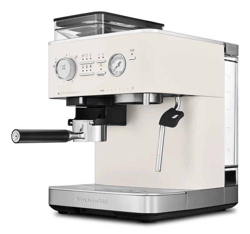 KitchenAid halbautomatische Espressomaschine mit Gratmahlwerk 5KES6551 inkl. GRATIS Illy Exploration Kit