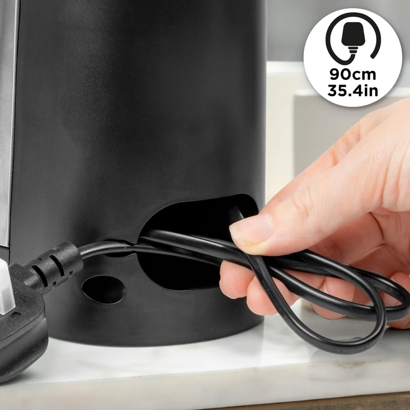Duronic Electric Tin Can Opener CO60, Automatic, Hands Free, Magnetic Lid Holder, Stainless Steel, Tin Opener, Knife Sharpener and Beer Bottle Opener for Kitchen, Individuals with Arthritis, Elderly