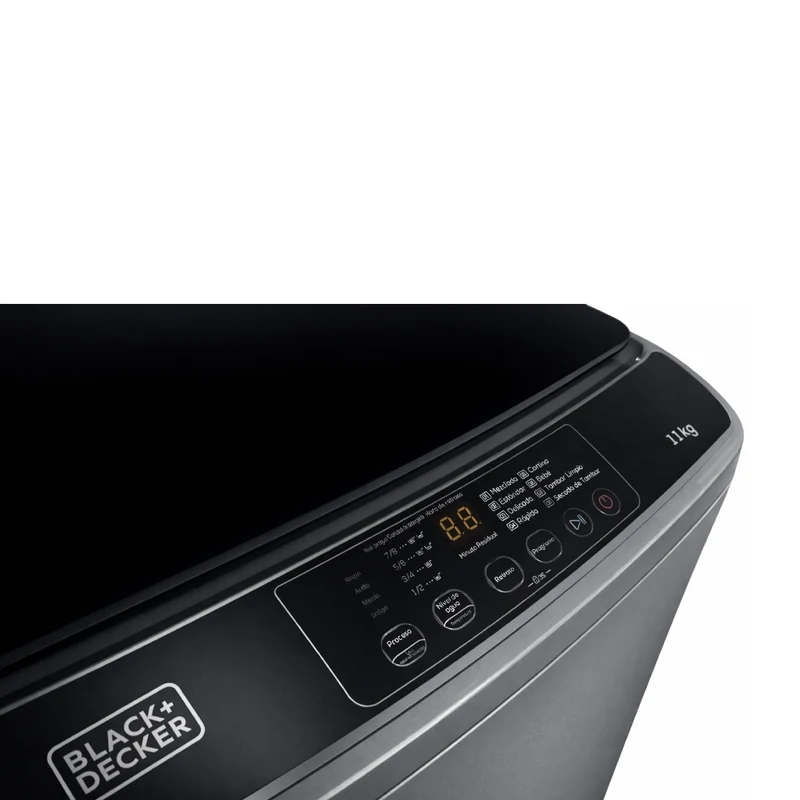 Black & Decker Lavadora Automática Carga Superior 11 Kg, BXWABH11TL