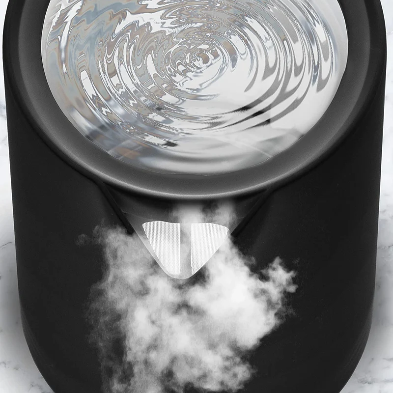 Duronic Wasserkocher EK17 BK | 1,7l Fassungsvermögen | 2200 Watt | Schnellkochend | Basis mit kabellosem Wasserkocher | Automatische Abschaltung | Zeitgemäßes Design | Schwarz