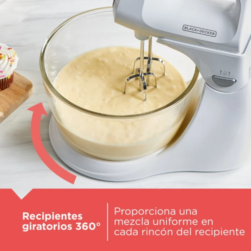 Black & Decker Batidora 2 en 1 de Vertical a Manual, MX9125
