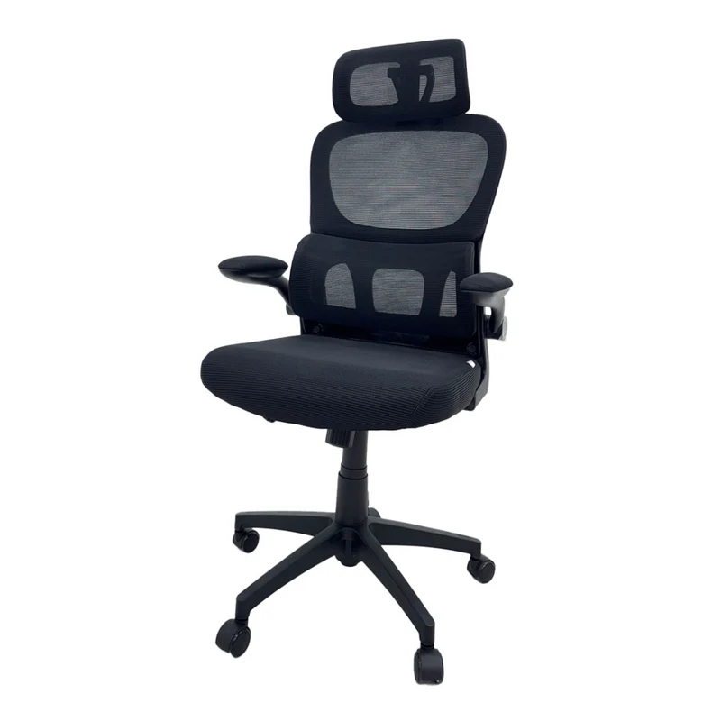 Tokoa Silla Ejecutiva de Malla con Cabecera/Reposabrazos
