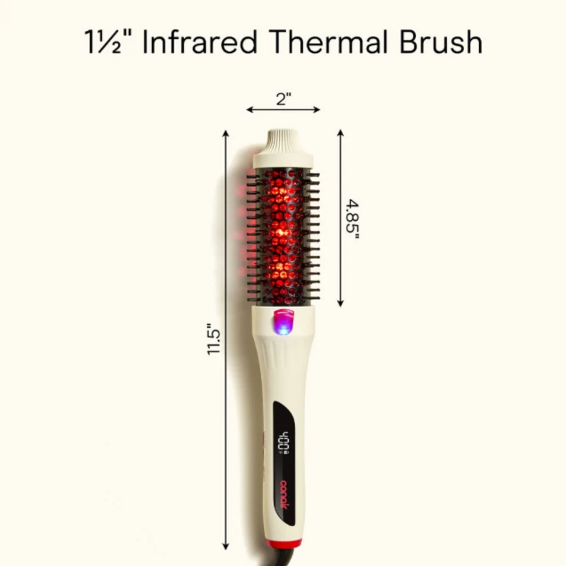 Conair Cepillo Eléctrico Térmico Infrarrojo LED para Cabello, BC99