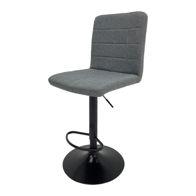 Tokoa Silla de Bar Giratoria y Ajustable 44x99-121cm