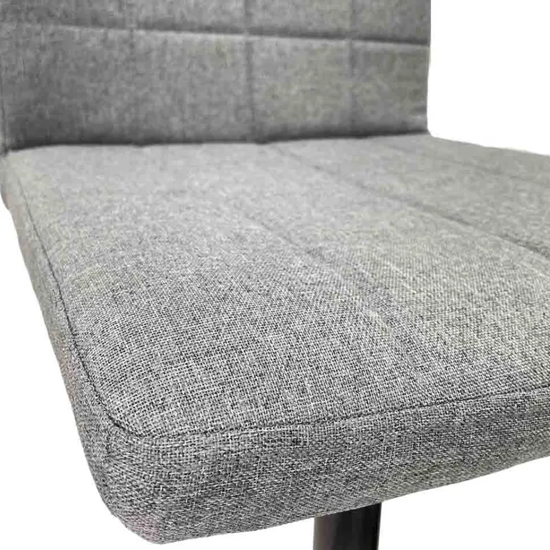Tokoa Silla de Bar Giratoria y Ajustable 44x99-121cm