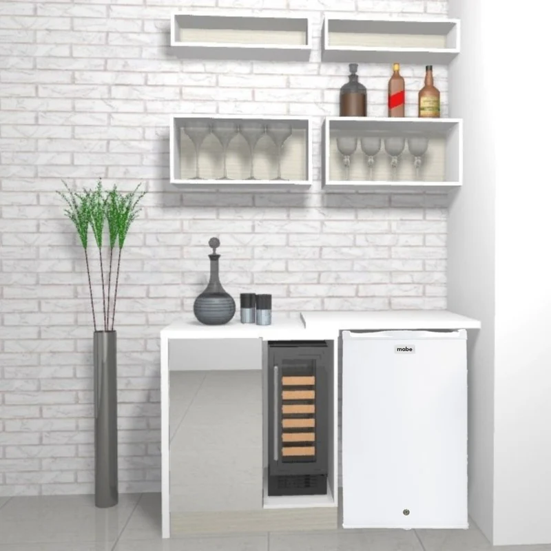 Mabe Minibar 93 L Blanco (RMF0411PYMB0)