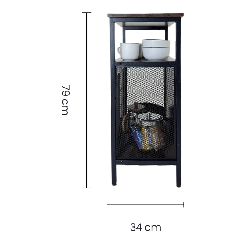 Tokoa Estante para Cocina con 2 Puertas (AC-615)