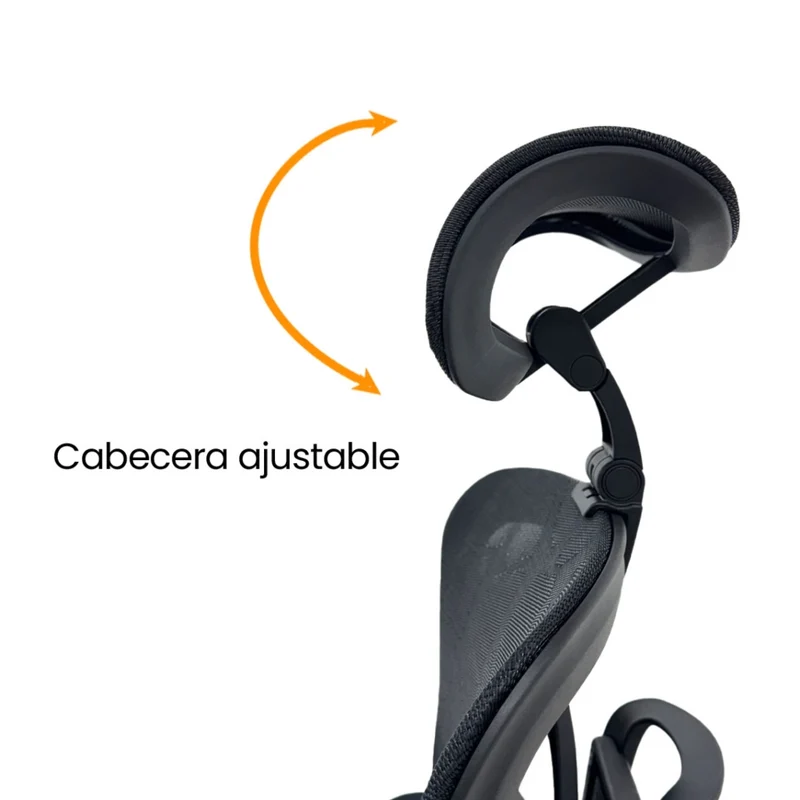 Tokoa Silla Ejecutiva Ergonómica con Cabecera/Reposabrazos (OS-2197)