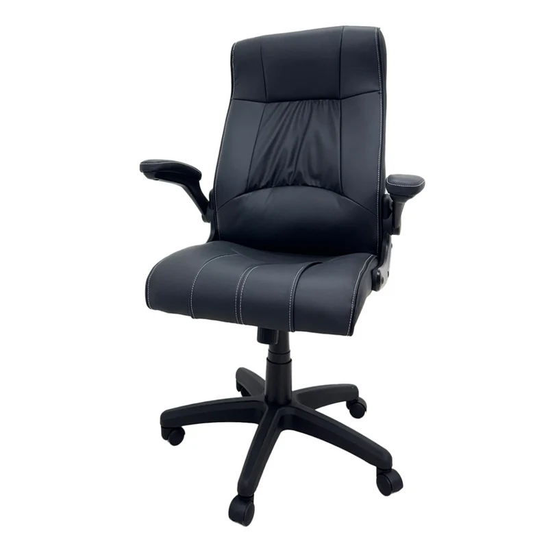 Tokoa Silla Ejecutiva de Vinilo con Reposabrazos (OS-2191)