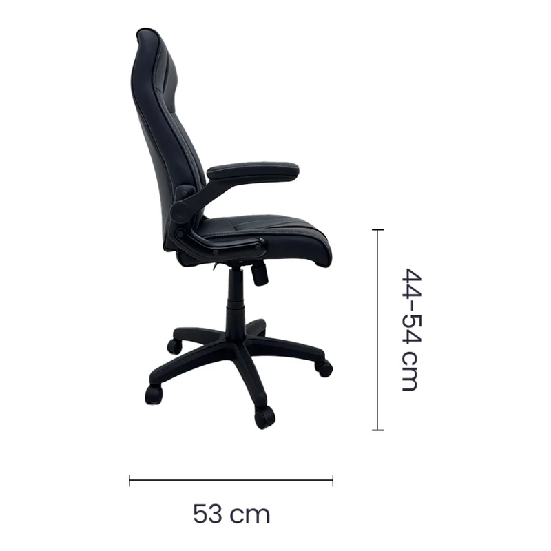 Tokoa Silla Ejecutiva de Vinilo con Reposabrazos (OS-2191)