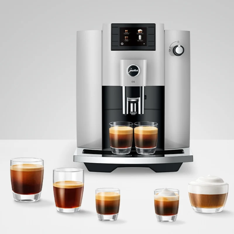 Jura Máquina de Café Automática 11 Especialidades E6 Platinum , 15465
