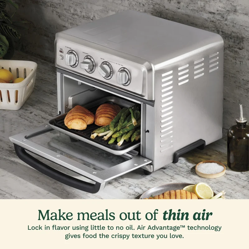 Cuisinart Horno con Freidora de Aire 1.5 Litros, TOA-70