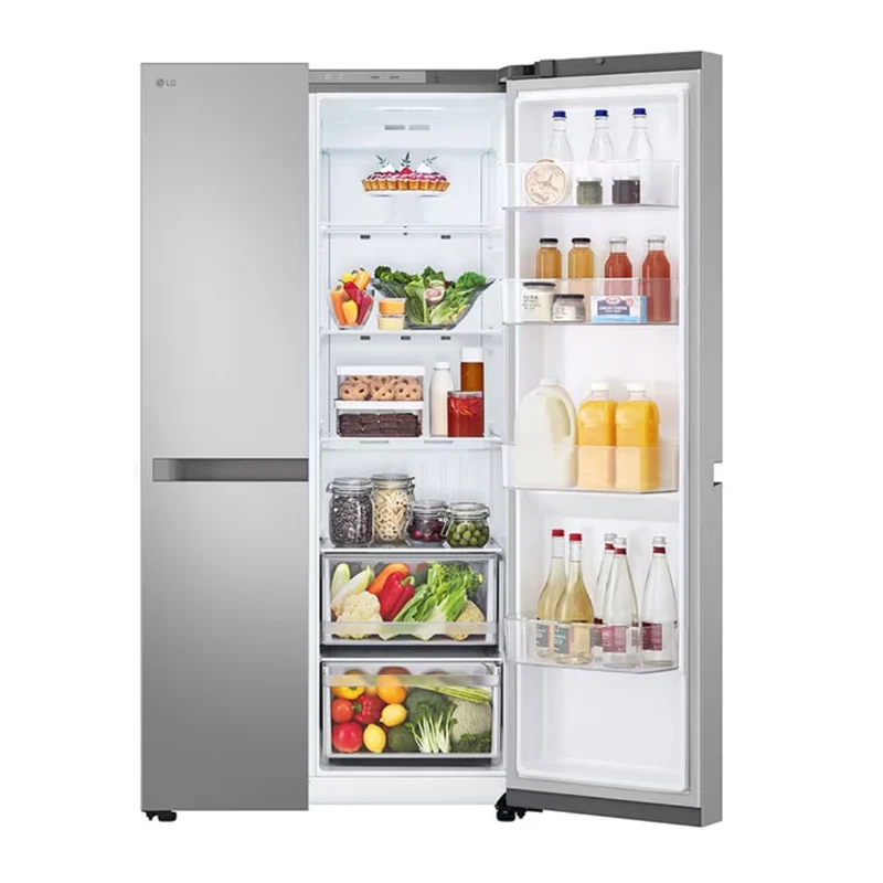 LG Refrigeradora Side by Side Smart Inverter 25 Pies Cúbicos, VS25BJNK