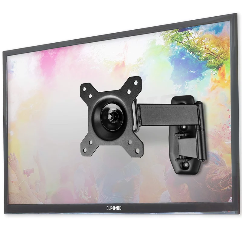 Duronic TV Bracket, TVB1120 Cantilever Wall Mount Television Screen, Tilting Action, For Flat Screen LCD / LED / OLED / QLED (TVB1120)