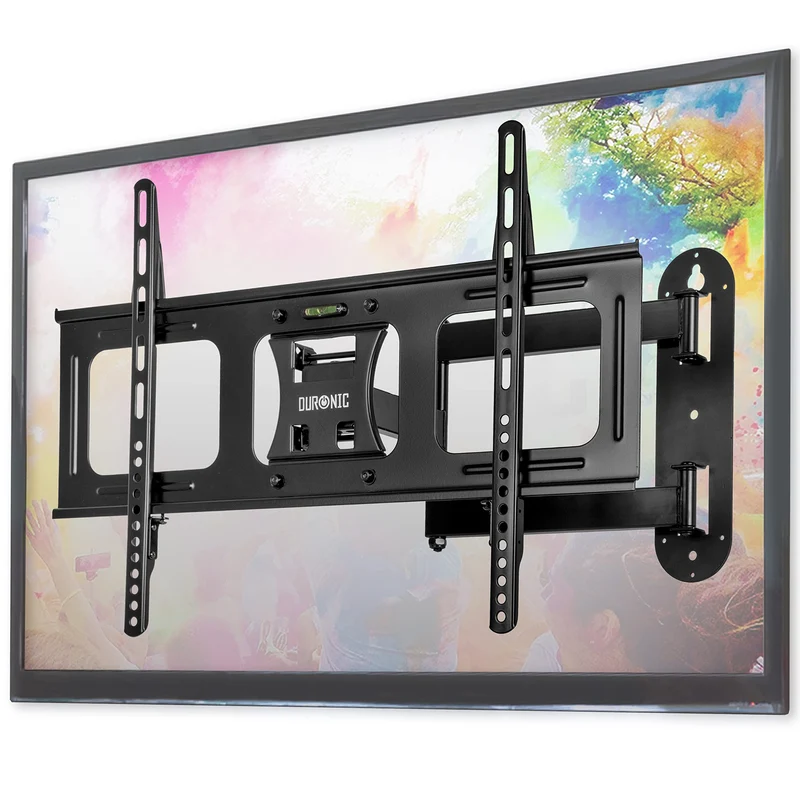 Duronic TVB109M TV Bracket, Wall Mount for 32-70" Television Screen, Tilting Action +5°/-10°, Fits up to 600x400mm, For Flat Screen LCD/LED (35kg)