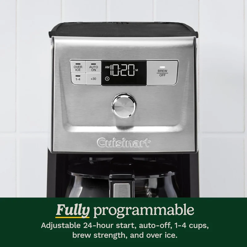 Cuisinart Coffee Maker Eléctrico 14 Tazas Perfect Temp, DCC-3500BKS