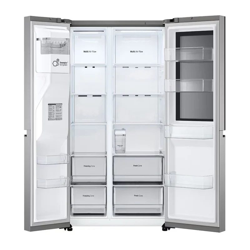 LG Refrigeradora Side by Side 27.1 Pies Cúbicos ThinQ InstaView, VS27GNID