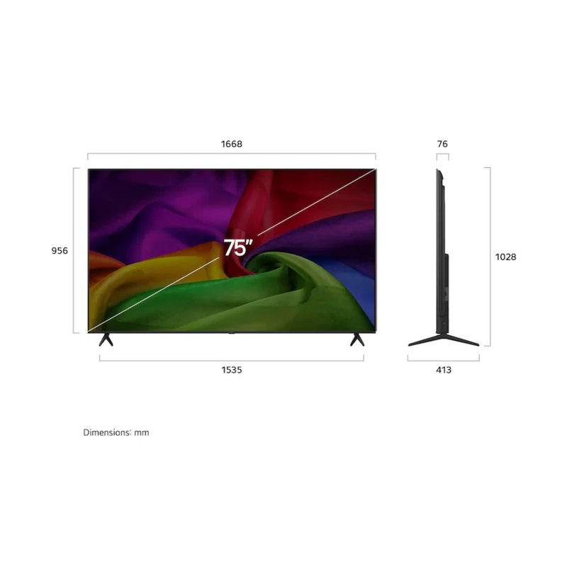 LG Pantalla 75" Nano 4K UHD AI Smart NU80 2026, 75NU800BPSB